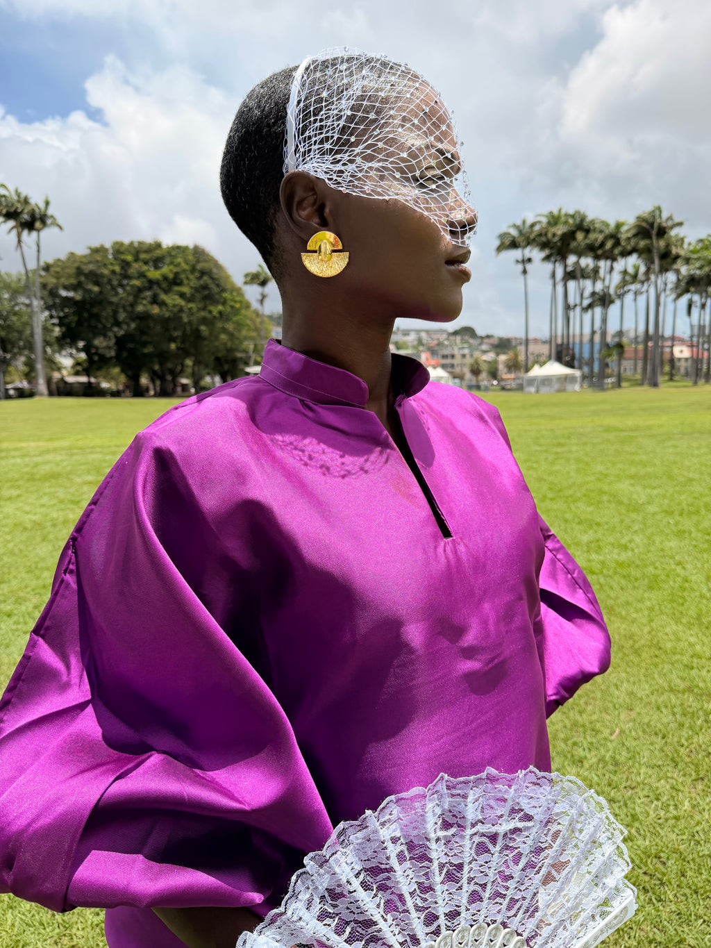 Kaftan Queen K'ty - violet