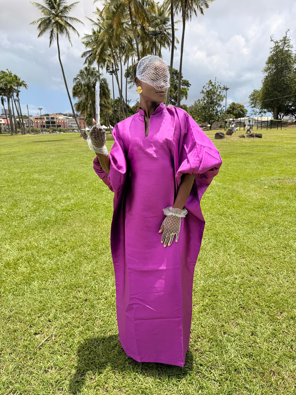 Kaftan Queen K'ty - violet
