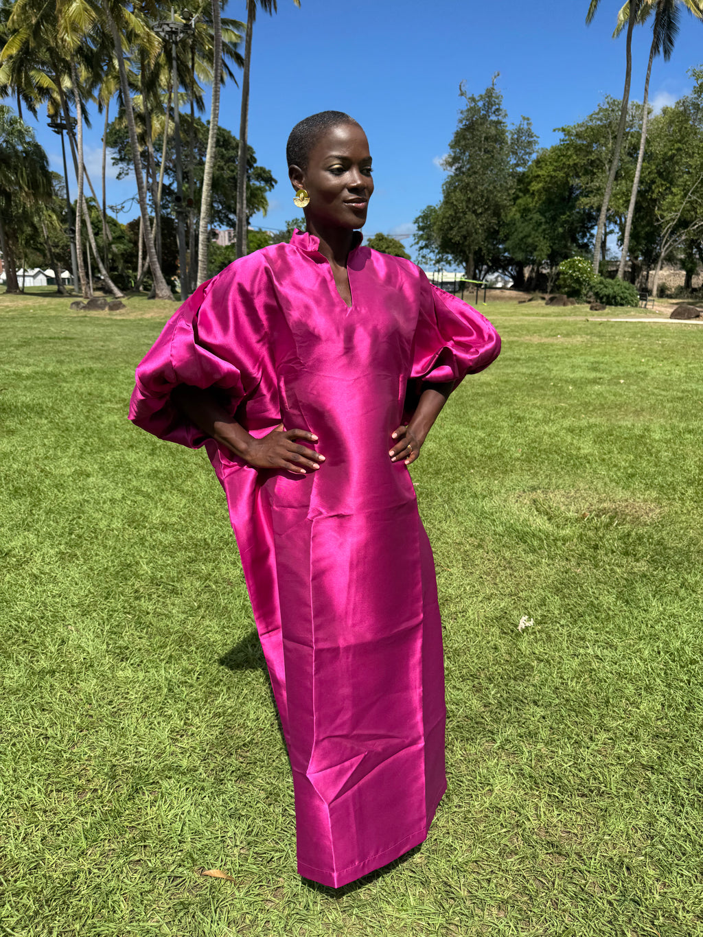 Kaftan Queen K'ty - rose fuschia