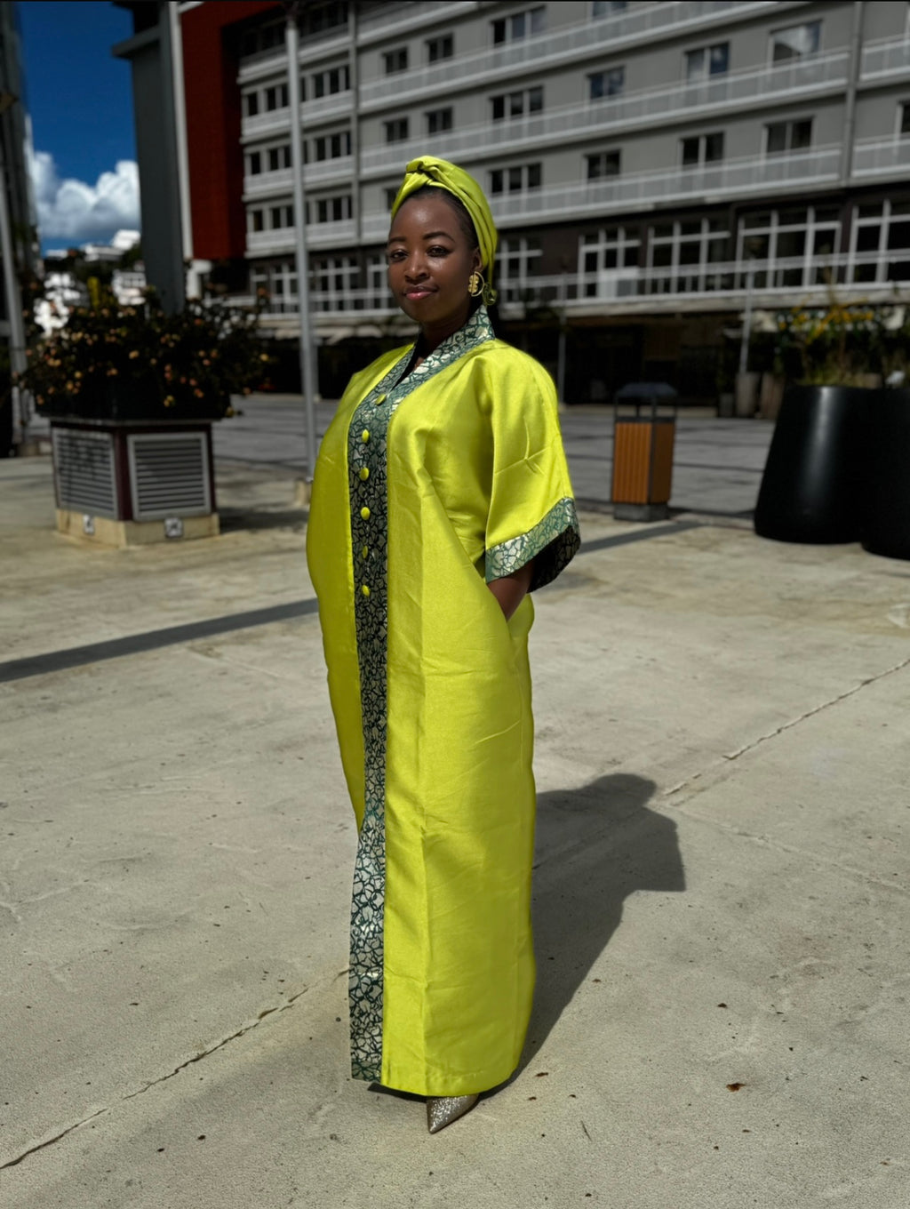 Imperial Dress - vert anis